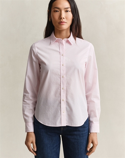 Gant - Classic Poplin Skjorte - Light Pink